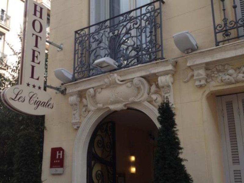 ניס Hotel Les Cigales מראה חיצוני תמונה